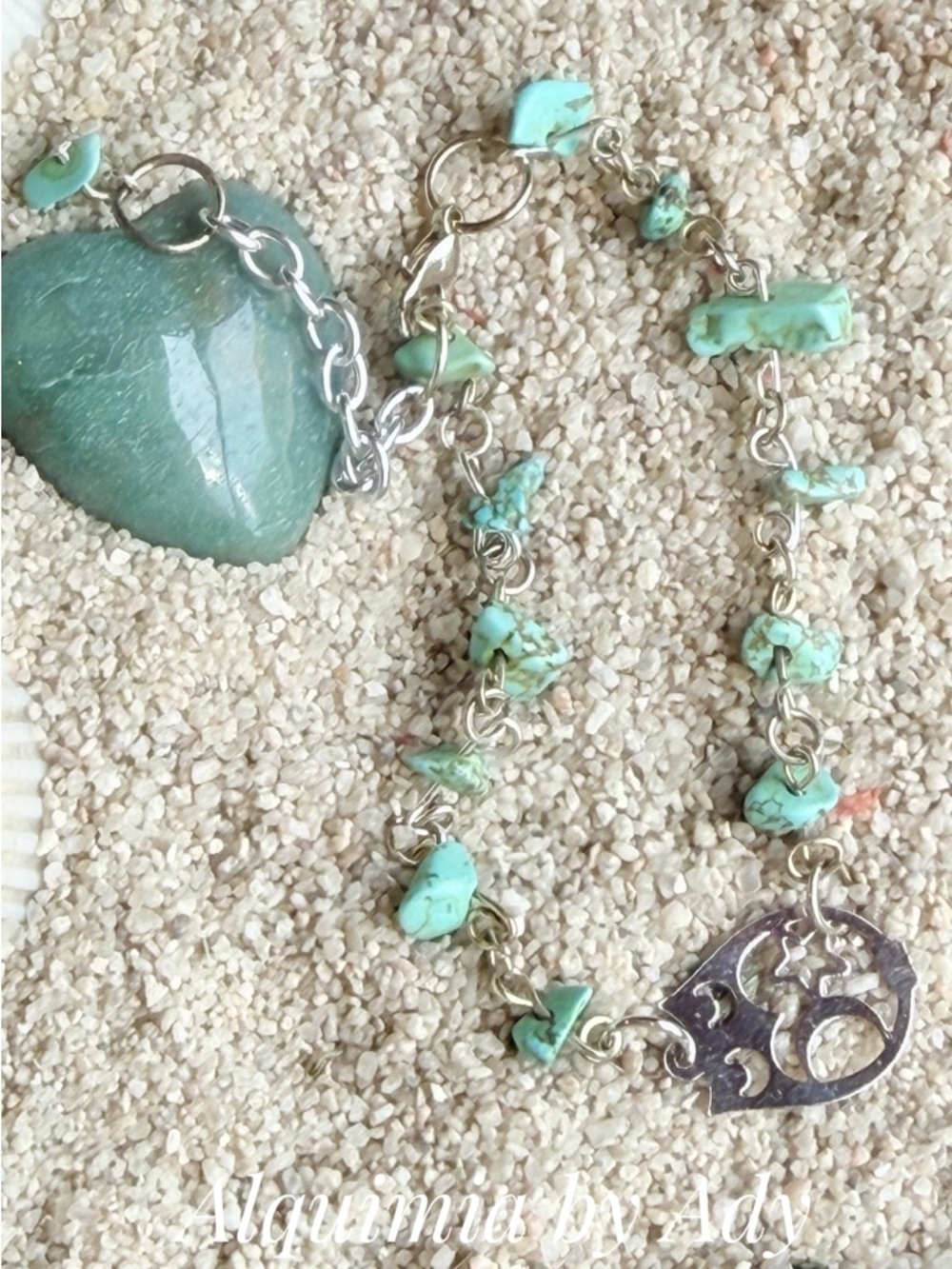 Alquimia Turquoise Chip Bracelet - Aqua